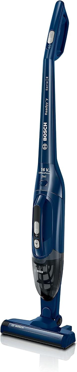 Bosch BCHF216S Série 2 - Aspirateur balai 2en1 sans fil, Fonction 2 en 1