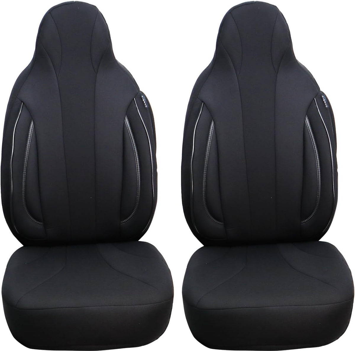 BREMER SITZBEZÜGE Mass Pilot Lot de 2 Housses de siège de Voiture compatibles avec Citroën C1 1ère génération conducteur et Passager de 2005 à 2014