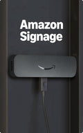 Amazon Signage Stick, Lecteur multimédia d'affichage dynamique professionnel compatible 4K, installation facile, appli gratuite et compatible CMS