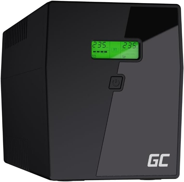 Green Cell UPS04 Alimentation d'énergie Non interruptible Interactivité de Ligne 1999 VA 900 W 5 Sortie(s) CA